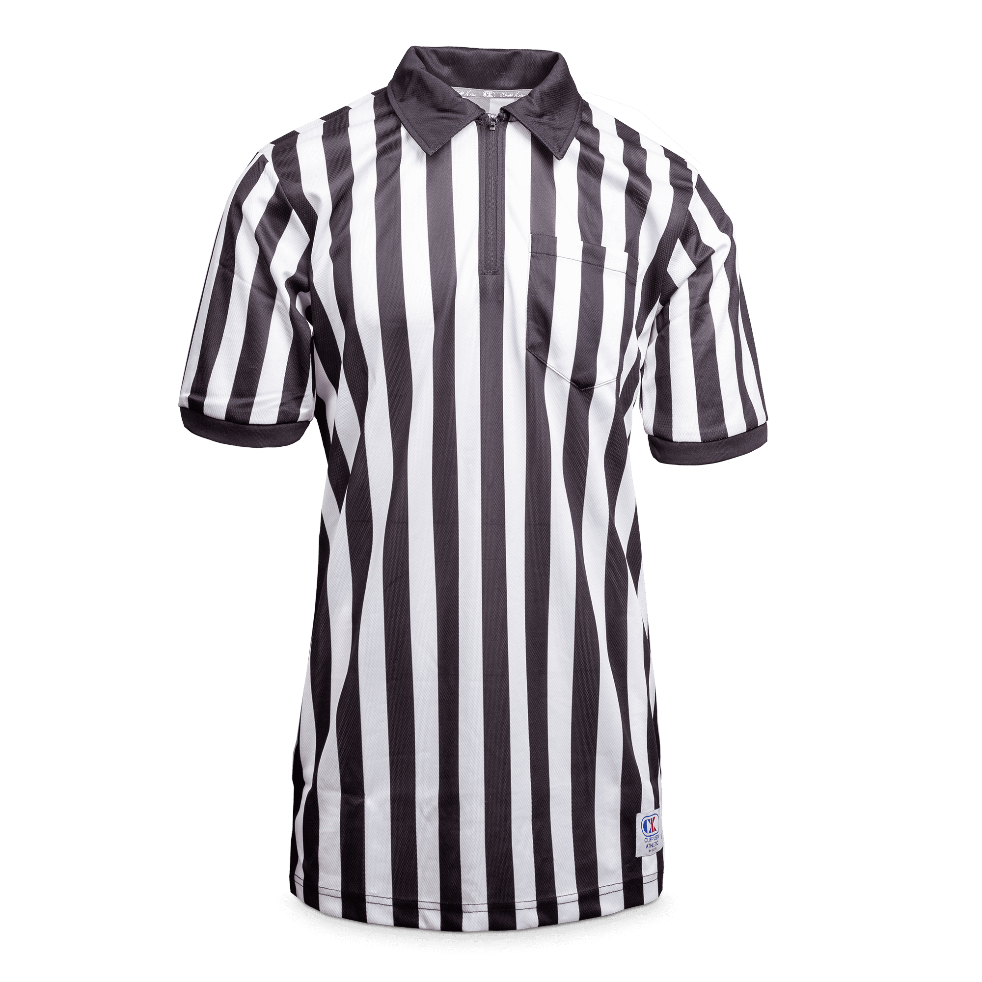 SMITTY | 2" Stripe MESH Football Officials Short Sleeve Shirt